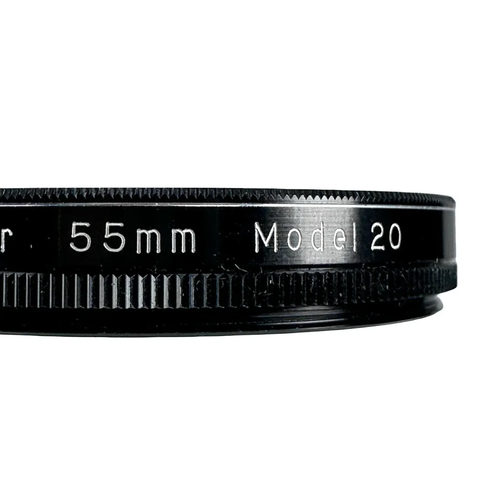 Vintage Spiralite Proxi Far 55mm Model 20 Camera Lens Filter Japan with Case